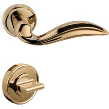 Dıana Altın - Wc Rozetli Kapı Kolu - Hha126Ro14W Gl