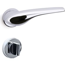 Dorıs Krom - Wc Rozetli Kapı Kolu - Hha165Ro12W Cr
