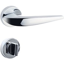 Rocket Krom - Wc Rozetli Kapı Kolu - Hha168Ro12W Cr