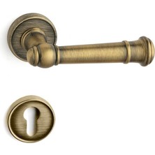 Fıgaro Rozetli Kapı Kolu Antik Rengi Yale - Hha235Ro14Y Abm