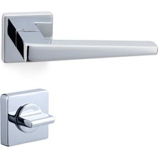 Vısıon Krom - Wc Rozetli Kapı Kolu - Hha207Ro11W Cr