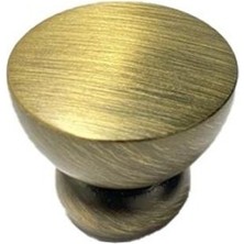 Antik Rengi 32 Mm Tek Delikli Kulp - Ssy1958 0032 Abm - Mobilya Kulpları