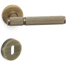 Pıxar-L Antik - Oda Rozetli Kapı Kolu - Hha216Lro12N Abm