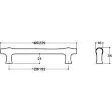 Rose Rengi 128 Mm Klasik Kulp - Ssy4323 0128 Rs