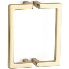 96 Mm Altın Rengi Modern Kulp Yarım Tek Adet - Ssy4704 0096 Gl