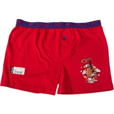 Tutku Erkek Çocuk Elastan Baskılı Boxer