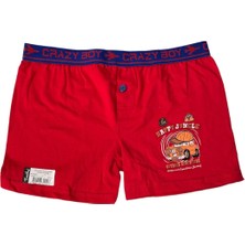 Tutku Erkek Çocuk Elastan Baskılı Boxer