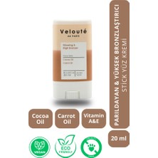 Veloute de Paris Parıldayan & Yüksek Bronzlaştırıcı Stick Yüz Kremi 20 ml