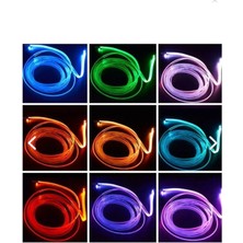 Araç Içi Ambiyans LED Neon Ip LED Rgb App Kontrollü 5 Parça