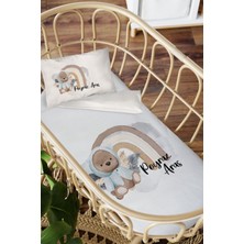 Homamia Isme Özel Anne Yanı 60X100 Beşik Uyku Nevresim Takımı