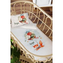 Homamia Isme Özel Anne Yanı 60X100 Beşik Uyku Nevresim Takımı