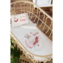 Homamia Isme Özel Anne Yanı 60X100 Beşik Uyku Nevresim Takımı