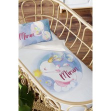 Homamia Isme Özel Anne Yanı 60X100 Beşik Uyku Nevresim Takımı