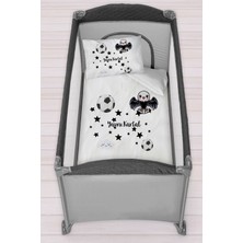 Homamia Isme Özel 75X120 Park Yatak Beşik Nevresim Takımı