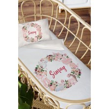 Homamia Isme Özel Anne Yanı 60X100 Beşik Uyku Nevresim Takımı