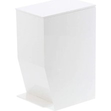 Sıhhi Step-On Çöp Kutusu Beyaz