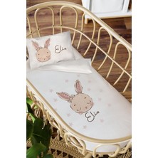 Homamia Isme Özel Anne Yanı 60X100 Beşik Uyku Nevresim Takımı