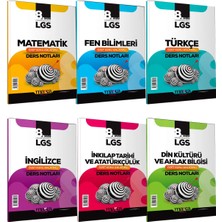 Marka Yayınları 8. Sınıf LGS Tüm Dersler Özet Konu Anlatımlı Ders Notları Seti