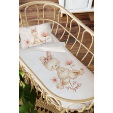 Homamia Isme Özel Anne Yanı 60X100 Beşik Uyku Nevresim Takımı