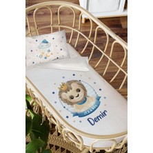 Homamia Isme Özel Anne Yanı 60X100 Beşik Uyku Nevresim Takımı