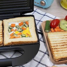 Xinhang Panini Kahvaltı Makinesi Artifact Ev Küçük Işık Gıda Waffle Tost Ekmeği Pişirme Makinesi | 3 In 1 Kahvaltı Makineleri (Yurt Dışından)