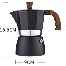 Xinhang Alüminyum Italyan Tarzı Espresso Kahve Makinesi Soba Üst Pot Su Isıtıcısı Moka Pot Kahve Makinesi Eserler De Cocina | Kahve Tencereler (Yurt Dışından)