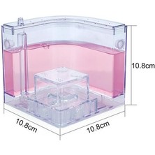 Xinhang Karıncalar Ev Sanat Habitat Fanny Karınca Yuva Dekorasyon Pet Oyuncak Renkli Özel Akrilik Karınca Çiftlik Şeffaf Besleme Alanı | Borular ve Amp;tüneller (Pembe) (Yurt Dışından)