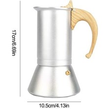 Xinhang 150 ml Pratik Alüminyum Kahve Makinesi Moka Kahve Pot Espresso Percolator Pot Elektrikli Sobalar Için Uygun Gaz Sobaları | Kahve Tencere (Yurt Dışından)