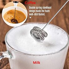 Xinhang Süt Frother Elektrikli, El Elektrikli Içecek Karıştırıcı, Süt Froother USB Şarjlı, Kahve Lattes Cappuccino | Yumurta Çırpıcı (Yurt Dışından)