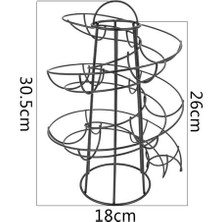 Xinhang Deluxe Spiraling Dispenser Raf Sepet Saklama Alanı 24 Çok Fonksiyonlu Raf Depolama Mutfak Tutucular Aracı | Depolama Tutucular ve Amp;raflar (Yurt Dışından)