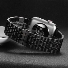 Xinhang Bağlantı Bilezik Askı Apple Watch Band Için Iwatch Bilezik Metal Kelebek Toka Watch Band | Izle Bantları (Yurt Dışından)