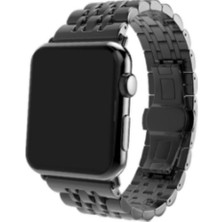 Xinhang Bağlantı Bilezik Askı Apple Watch Band Için Iwatch Bilezik Metal Kelebek Toka Watch Band | Izle Bantları (Yurt Dışından)