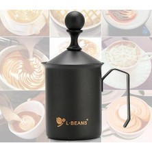 Xinhang Süt Kremi Frother Cappuccino Kahve Köpük Sürahi ile Tutamak ve Amp;kapak 550ML | Sütlüler (Yurt Dışından)