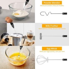 Xinhang Süt Frother, USB Şarj Edilebilir El Karıştırıcı 3 Paslanmaz Çelik Çırpma Teli LCD Ekran, 3 Hız El Frother Çırpma Teli | Sütlü Anneler (Yurt Dışından)