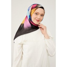 Levidor Soft Pamuk Eşarp - 90050-01 Siyah Saks