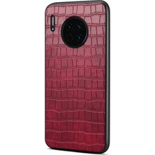 Xshine Huawei Mate 30 4g / 5g Timsah Dokulu Deri+Tpu+Pc Telefon Kapağı (Yurt Dışından)