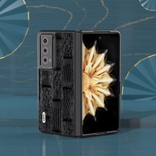 Xshine Honor Magic V2 5g Mahjong Dokusu Inek Deri+Pc Kapağı Anti-Drop Telefon Kılıfı (Yurt Dışından)