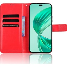 Xshine Honor X8B 4g Manyetik Toka Deri Koruyucu Kapak Cüzdan Standı (Yurt Dışından)