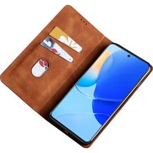 Xshine Huawei Nova 12 5g Pu Deri Standlı Telefon Kapağı (Yurt Dışından)