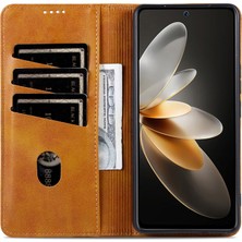 Xshine Huawei Pura 70 Pro / 70 Pro+ Pu Deri Folyo Cüzdan Manyetik Otomatik Emilmiş Telefon Kapağı (Yurt Dışından)