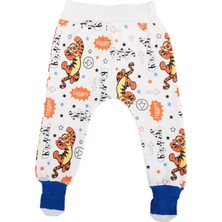 Bebelop Tiger Baskılı Çoraplı Pijama Altı