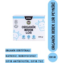 Niku Organik Tuzsuz Bebek Lor Peyniri 100GR