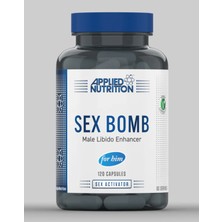 Aplıed Nutrıtıon Sx Bomb For Men Testesteron Booster Özel Formul 120 Capsul Ingiliz Menşei