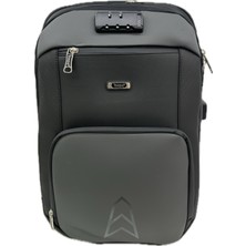 Mçs Baggaj S24127 Kilitli Profesyonel Laptop Sırt Çantası