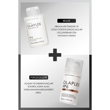 OLAPLEX Less Frizz, More Shine Kit - Elektriklenmeyi Azaltan & Parlaklığı Artıran & Bağ Güçlendiren Saç Bakım Seti