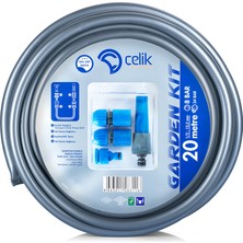 Çelik Garden Kit Sulama Hortumu Premium Seri  30 Metre Tüm Aparatlarıyla Beraber Gönderilecek Üst Sınıf Hortum.