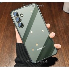 M.tk moveteck Samsung Galaxy A25 Kılıf Tam Kamera Korumalı Metalik Parlak Renkli Kenar Yumuşak Silikon Kapak