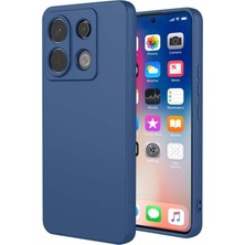 MTK Moveteck Xiaomi Redmi Note 13 Pro 5g Kılıf Lansman Kamera Korumalı Içi Kadife Yumuşak Renkli Silikon Mat His