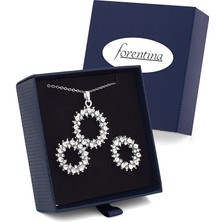 Forentina Yuvarlak Tasarım Takı Seti PS2506