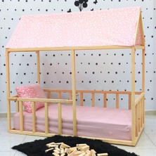 Montessori Yatak Ahşap Çocuk ve Bebek Karyola